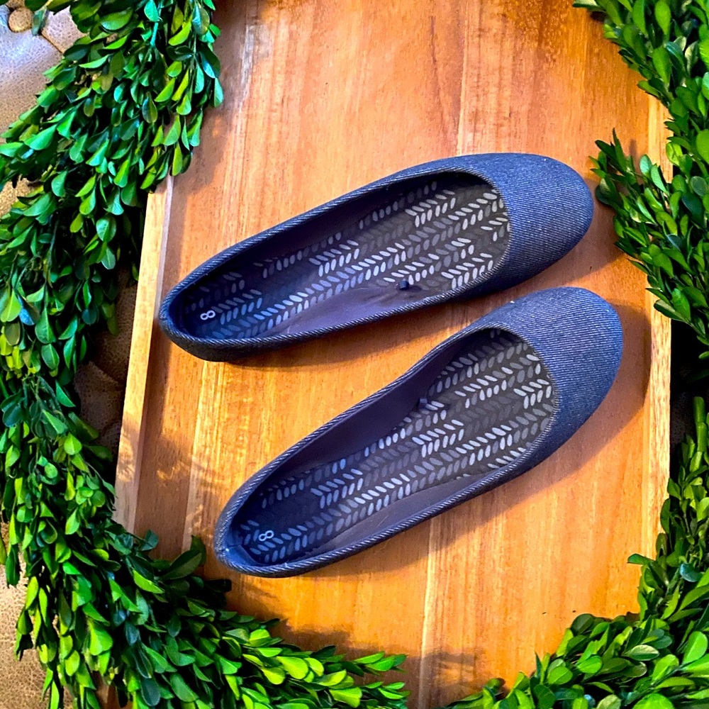 Blue flats